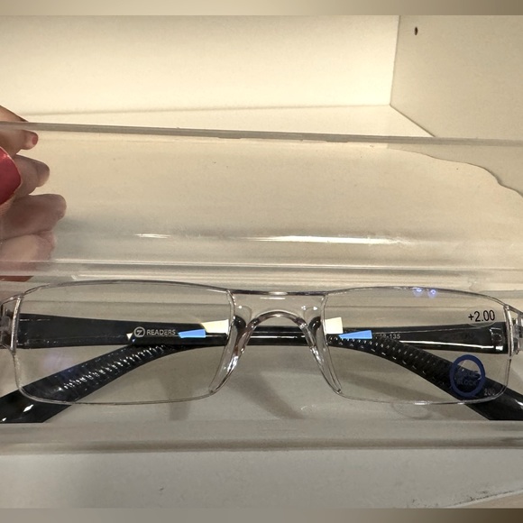ZREADERS +2.00 w/Anti-Glare-Blue Blocking Coated lenses - Picture 3 of 8